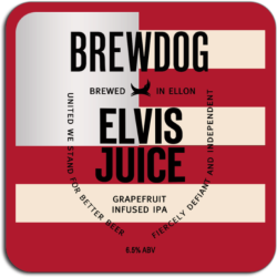 Brewdog Elvis Juice | Flexi Magnet